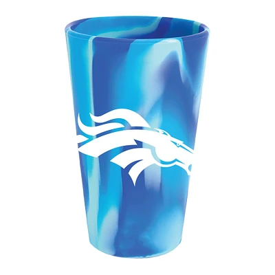 WinCraft Denver Broncos 16oz. Fashion Silicone Pint Glass