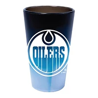 WinCraft Edmonton Oilers 16oz. Fashion Silicone Pint Glass