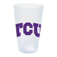 WinCraft TCU Horned Frogs 16oz. Icicle Silicone Pint Glass