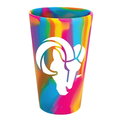 WinCraft Los Angeles Rams 16oz. Fashion Silicone Pint Glass