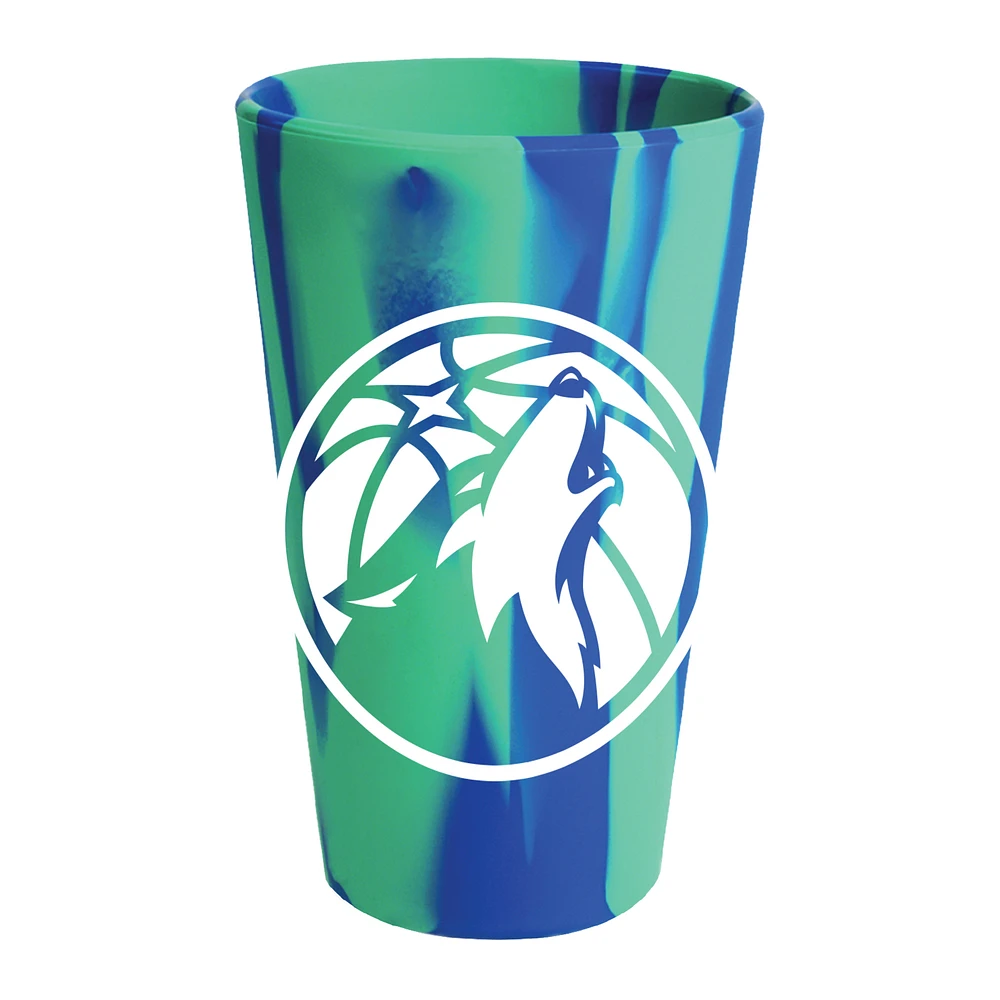 WinCraft Minnesota Timberwolves 16oz. Fashion Silicone Pint Glass