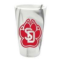 WinCraft South Dakota Coyotes 16oz. Fashion Silicone Pint Glass