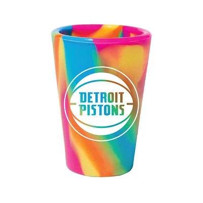 WinCraft Detroit Pistons 1.5oz. Hippie Hop Silicone Shot Glass