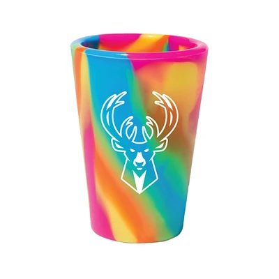 WinCraft Milwaukee Bucks 1.5oz. Hippie Hop Silicone Shot Glass