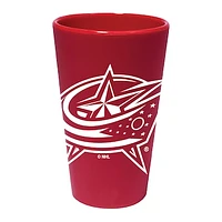 WinCraft Columbus Blue Jackets 16oz. Team Color Silicone Pint Glass