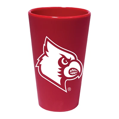 WinCraft Louisville Cardinals 16oz. Team Color Silicone Pint Glass