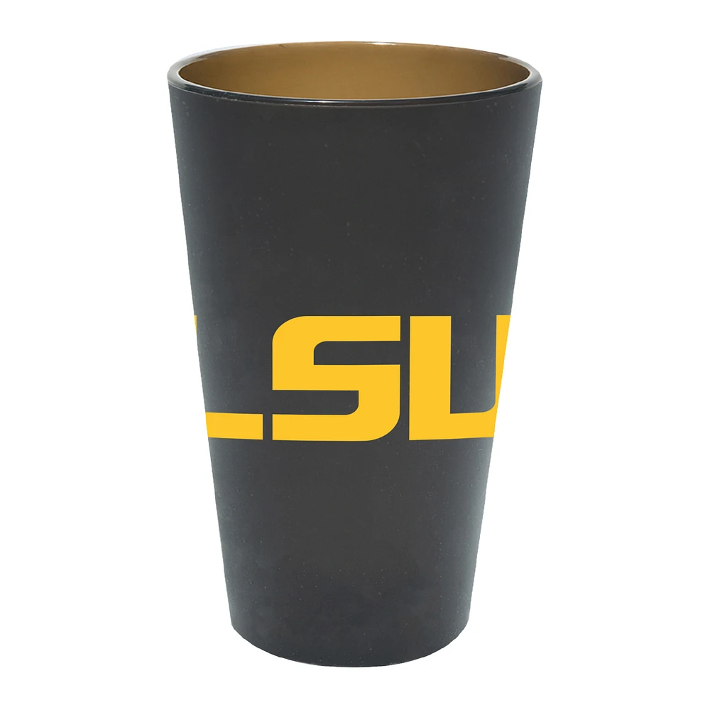 WinCraft LSU Tigers 16oz. Team Color Silicone Pint Glass