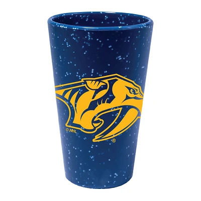 WinCraft Nashville Predators 16oz. Team Color Silicone Pint Glass