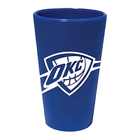 WinCraft Oklahoma City Thunder 16oz. Team Color Silicone Pint Glass