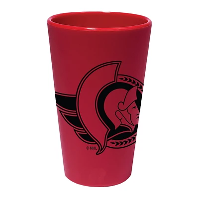 WinCraft Ottawa Senators 16oz. Team Color Silicone Pint Glass