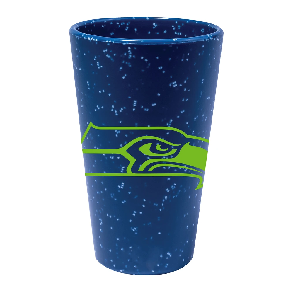 WinCraft Seattle Seahawks 16oz. Team Color Silicone Pint Glass