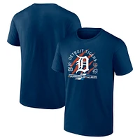 Men's Fanatics Navy Detroit Tigers X 2023 SummerSlam T-Shirt