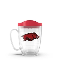 Tervis Arkansas Razorbacks 16oz. Emblem Classic Mug with Lid