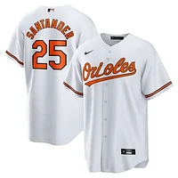 Men's Nike Anthony Santander White Baltimore Orioles Replica Player Jersey