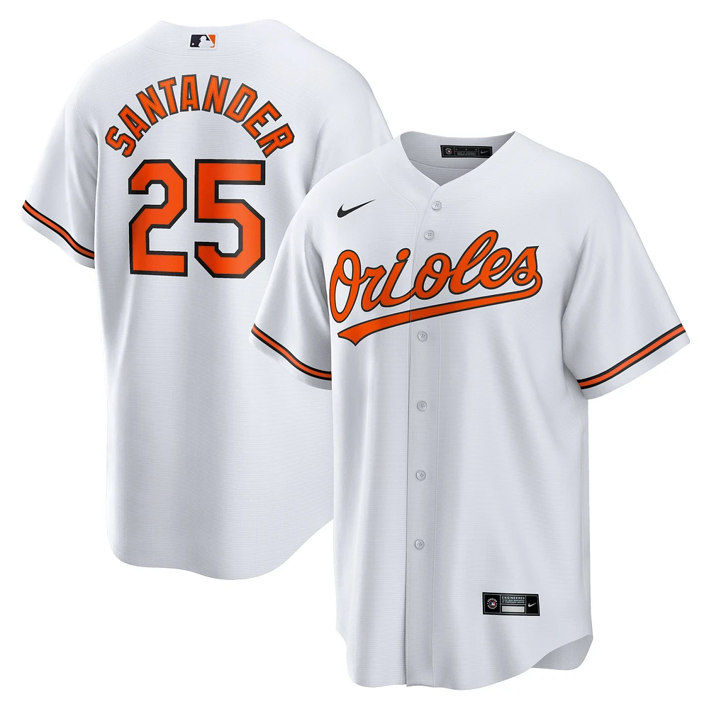 Men's Nike Anthony Santander White Baltimore Orioles Replica Player Jersey