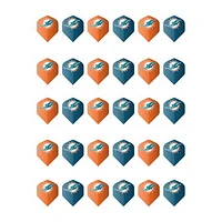 Imperial  Miami Dolphins Ten-Pack Fan's Choice Flight Set