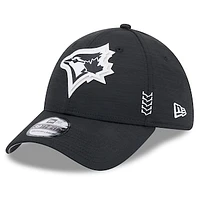 Men's New Era Black Toronto Blue Jays 2024 Clubhouse 39THIRTY Flex Hat
