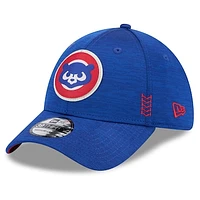 Men's New Era  Royal Chicago Cubs 2024 Clubhouse 39THIRTY Flex Fit Hat