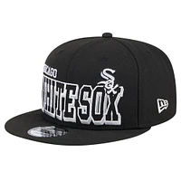 Men's New Era Black Chicago White Sox Game Day Bold 9FIFTY Snapback Hat