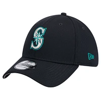 Men's New Era Navy Seattle Mariners Active Pivot 39THIRTY Flex Hat