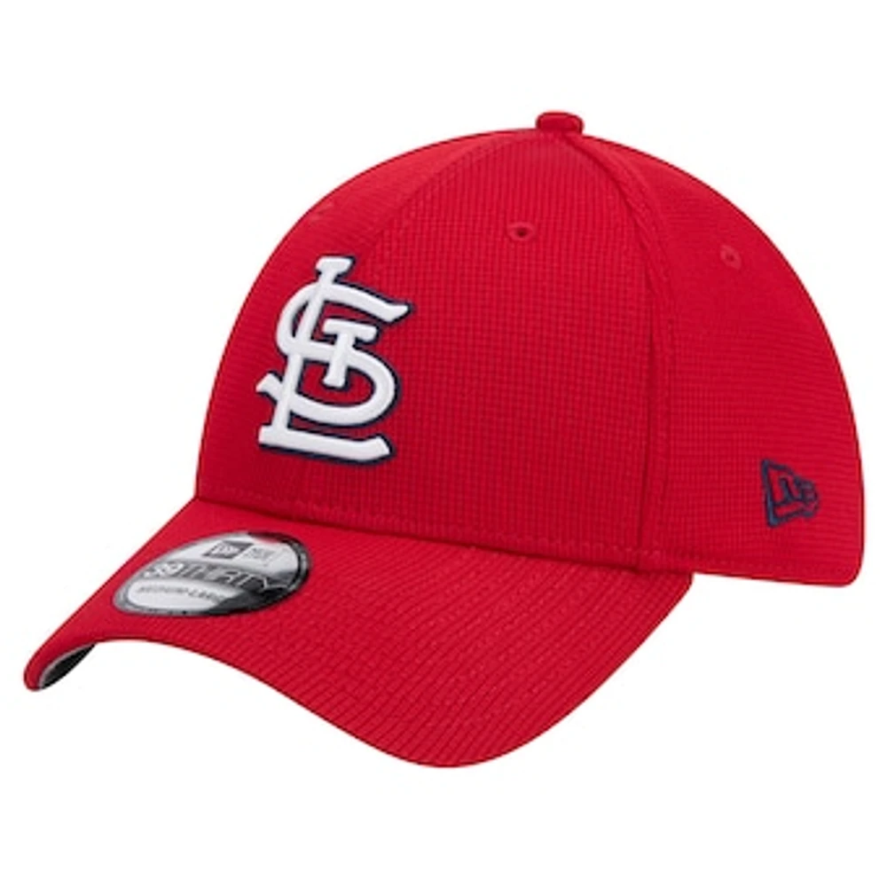 Men's New Era Red St. Louis Cardinals Active Pivot 39THIRTY Flex Hat