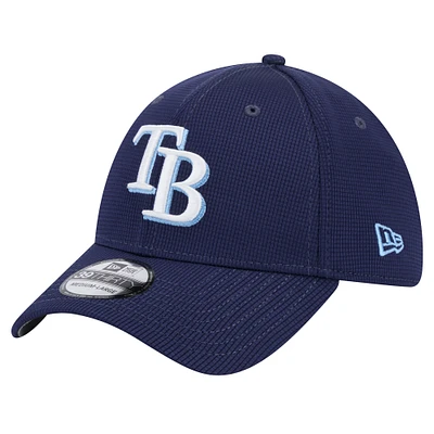 Men's New Era Navy Tampa Bay Rays Active Pivot 39THIRTY Flex Hat