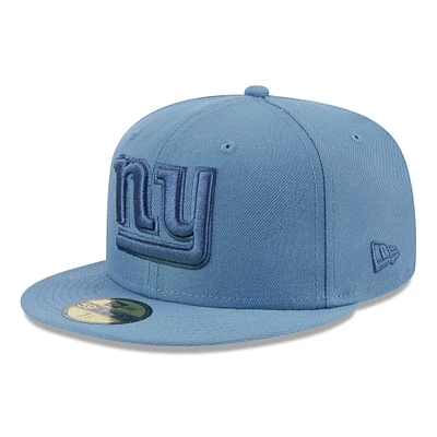 Men's  New Era Blue New York Giants Color Pack 59FIFTY Fitted Hat