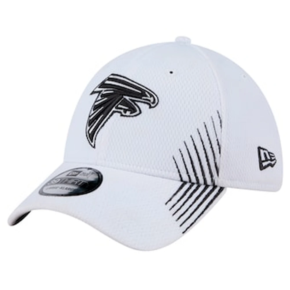 Men's New Era White Atlanta Falcons Active 39THIRTY Flex Hat