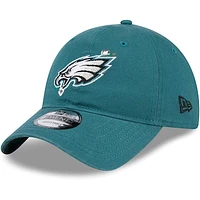 Women's New Era Green Philadelphia Eagles Game Day Flower 9TWENTY Adjustable Hat