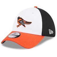 Men's New Era  White Baltimore Orioles 2024 Batting Practice 39THIRTY Flex Hat