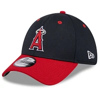 Men's New Era  Navy Los Angeles Angels 2025 Batting Practice 39THIRTY Flex Hat