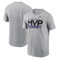 Men's Nike Elias Diaz Heather Gray 2023 MLB All-Star Game MVP T-Shirt