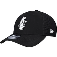 Men's New Era Chicago Cubs Cooperstown Collection 2014 Black & White Neo 39THIRTY Flex Hat