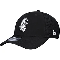 Men's New Era Chicago Cubs Cooperstown Collection 2014 Black & White Neo 39THIRTY Flex Hat