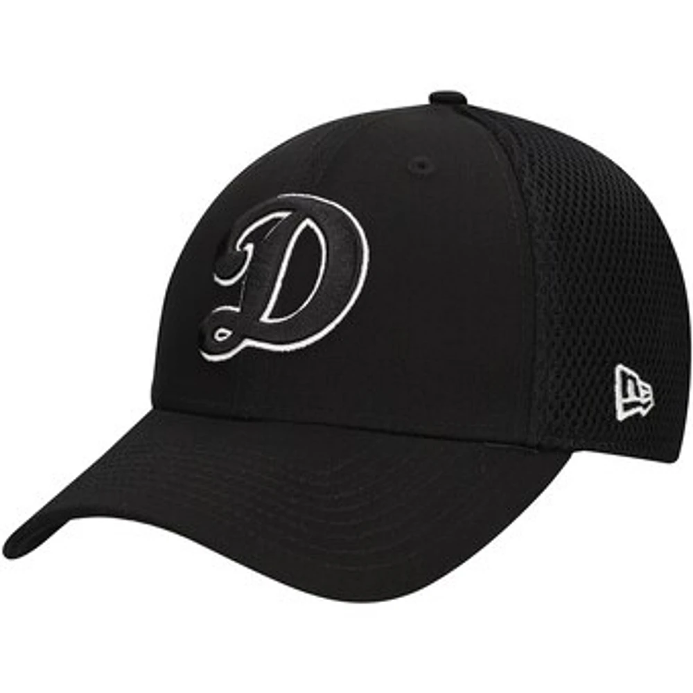 Men's New Era Black Los Angeles Dodgers Neo 39THIRTY Flex Hat