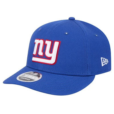 Men's New Era Royal New York Giants Main Low Profile 9FIFTY Snapback Hat