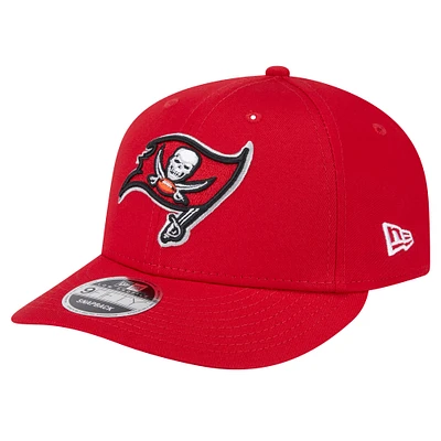 Men's New Era Red Tampa Bay Buccaneers Main Low Profile 9FIFTY Snapback Hat