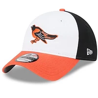 Men's New Era  White Baltimore Orioles 2024 Batting Practice 9TWENTY Adjustable Hat