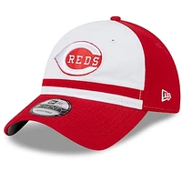 Men's New Era  White Cincinnati Reds 2024 Batting Practice 9TWENTY Adjustable Hat