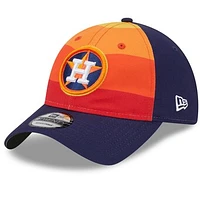 Men's New Era  Orange Houston Astros 2024 Batting Practice 9TWENTY Adjustable Hat