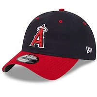 Men's New Era Navy Los Angeles Angels 2025 Batting Practice 9TWENTY Adjustable Hat