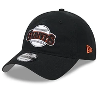 Men's New Era Black San Francisco Giants 2025 Batting Practice 9TWENTY Adjustable Hat