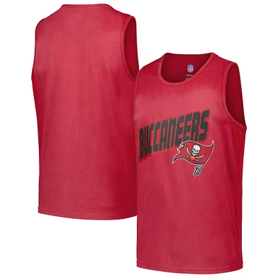 Youth Red Tampa Bay Buccaneers Sun-Bleached Ride the Tide Tank Top