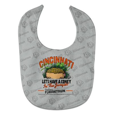 Infant WinCraft Cincinnati Bengals NFL x Guy Fieri’s Flavortown All Pro Baby Bib