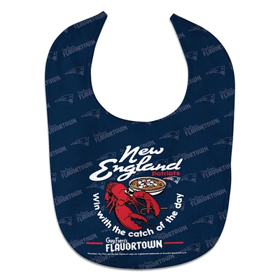 Infant WinCraft New England Patriots NFL x Guy Fieri’s Flavortown All Pro Baby Bib