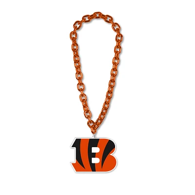 WinCraft Cincinnati Bengals Big Chain Logo Plastic Necklace