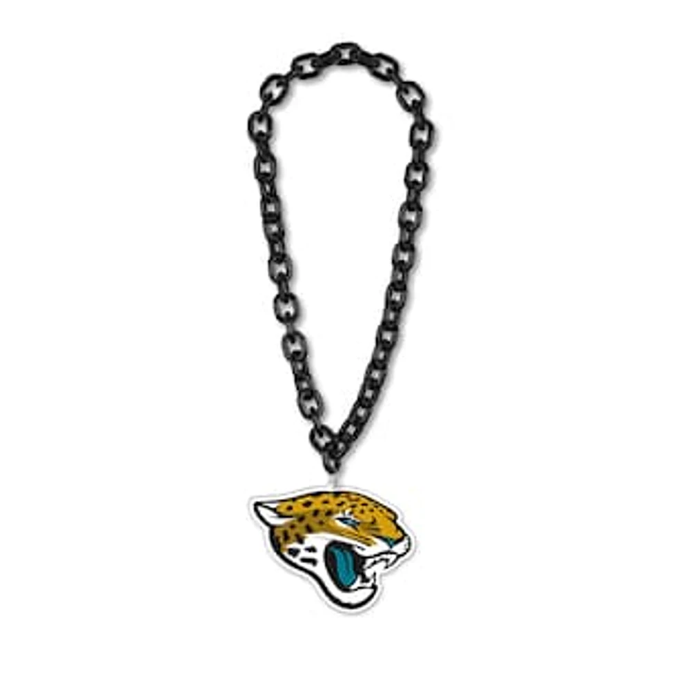 WinCraft Jacksonville Jaguars Big Chain Logo Plastic Necklace