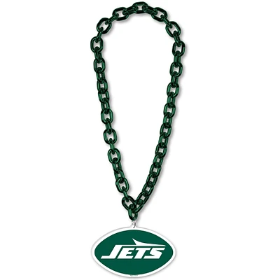 WinCraft New York Jets Big Chain Logo Plastic Necklace