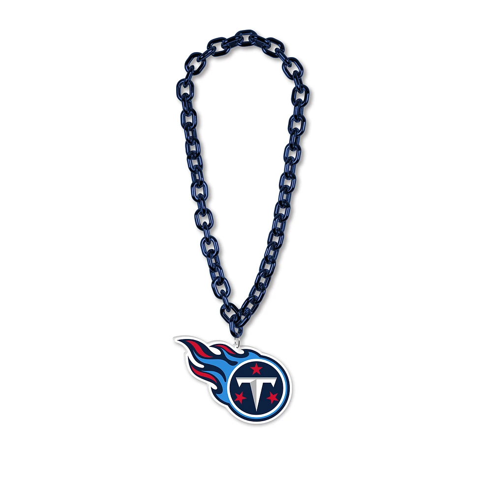 WinCraft Tennessee Titans Big Chain Logo Plastic Necklace