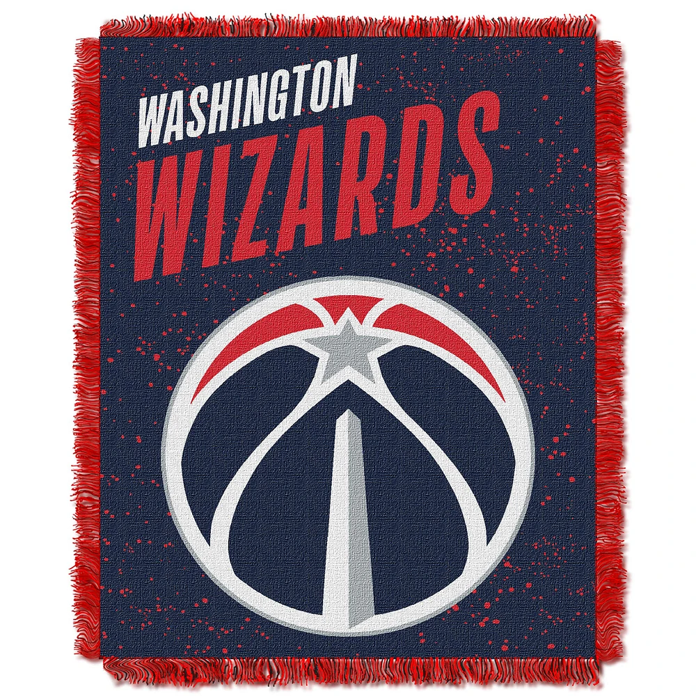The Northwest Group Washington Wizards 46" x 60" Headliner Jacquard Throw Blanket